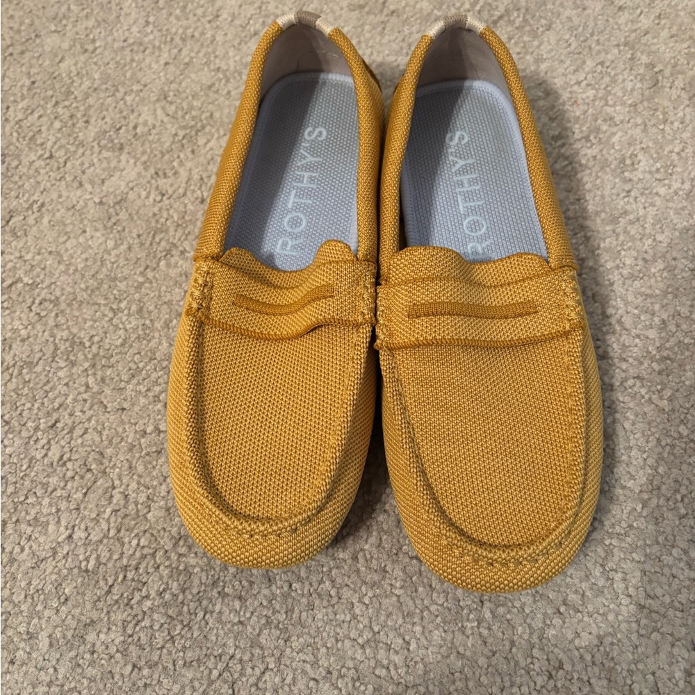Rothy’s driver golden yellow 6.5